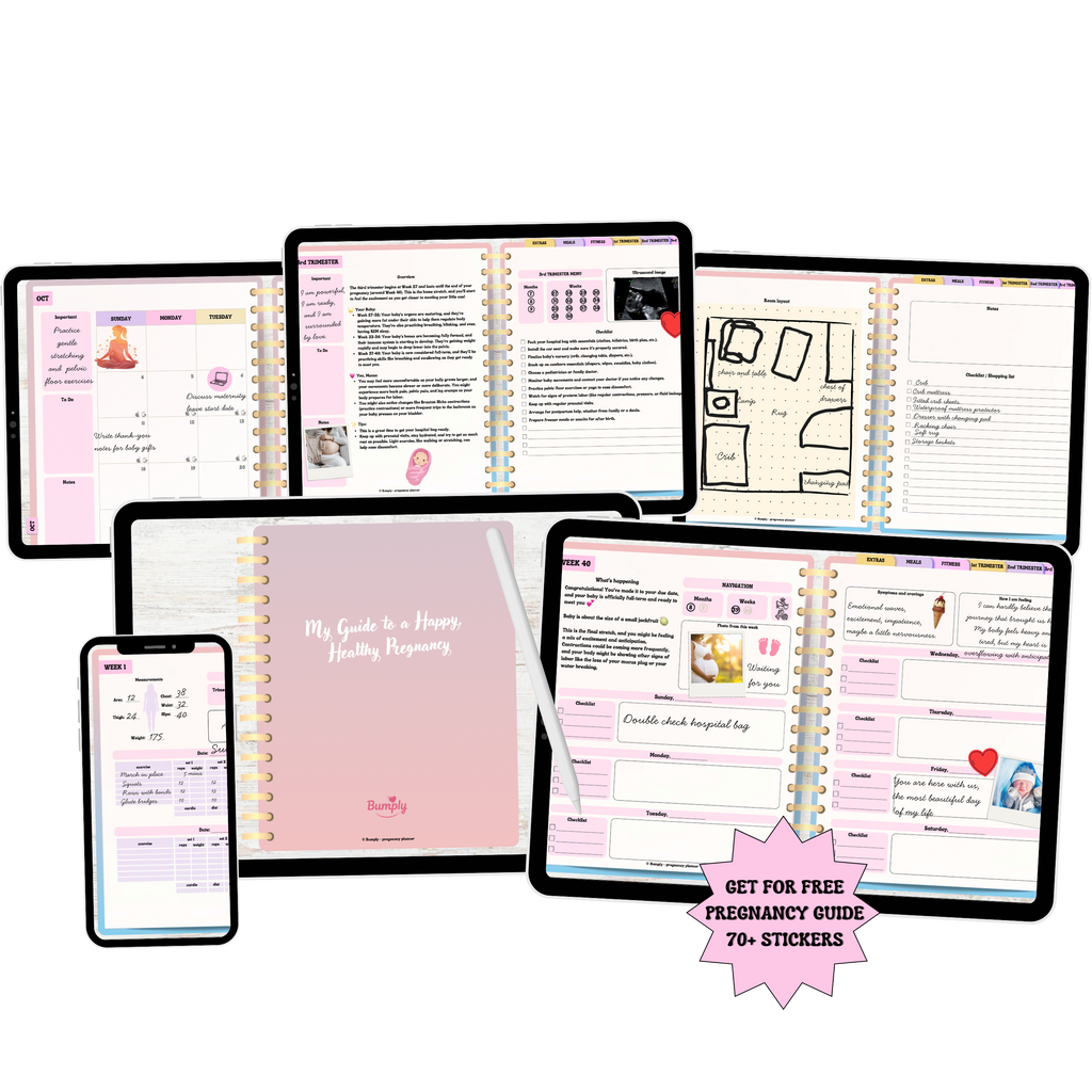 Bumply™  Digital Pregnancy Planner
